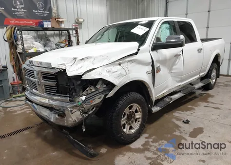 2012 Ram 2500 Laramie from USA, damaged, VIN 3C6TD5FTXCG327626